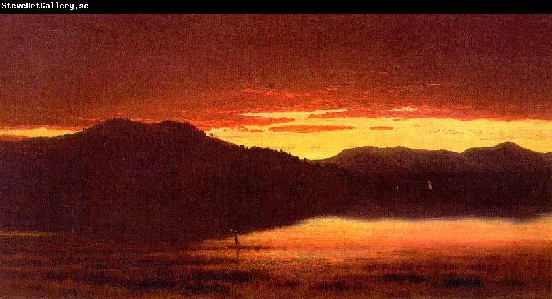 Sanford Robinson Gifford Twilight at Mt Merino